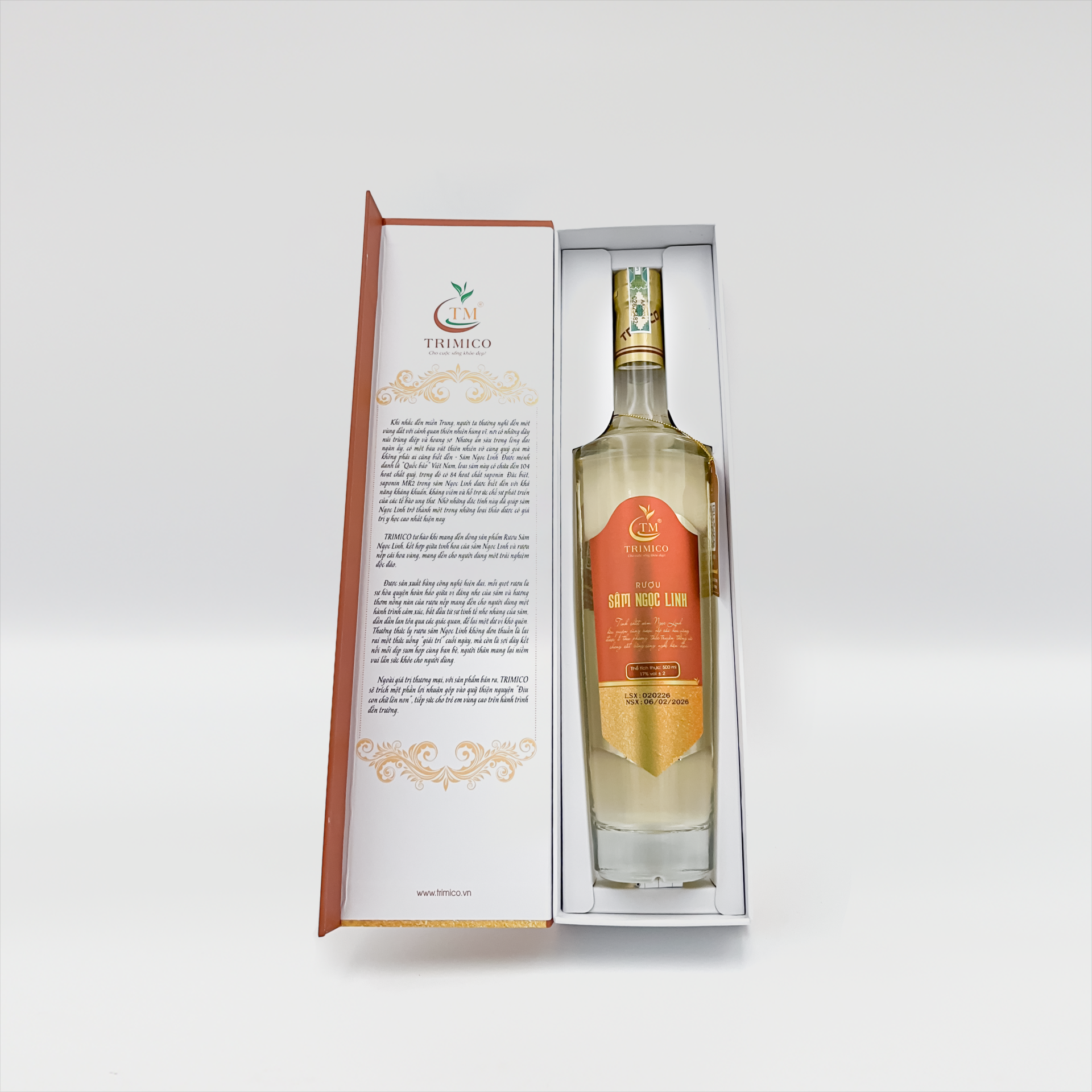 Rượu Sâm Ngọc Linh 500ml