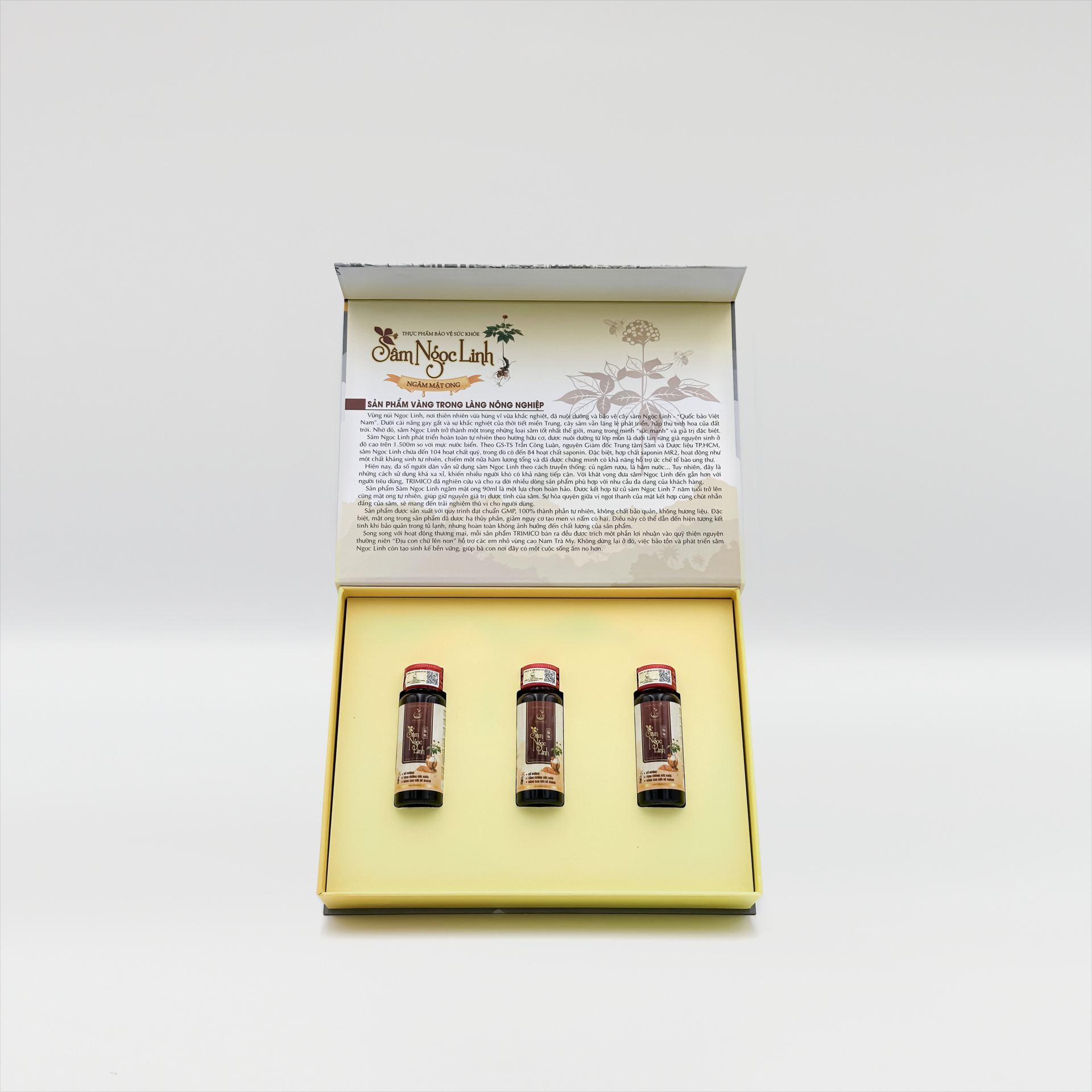 Sâm Ngọc Linh Ngâm mật Ong TRIMICO 90ml