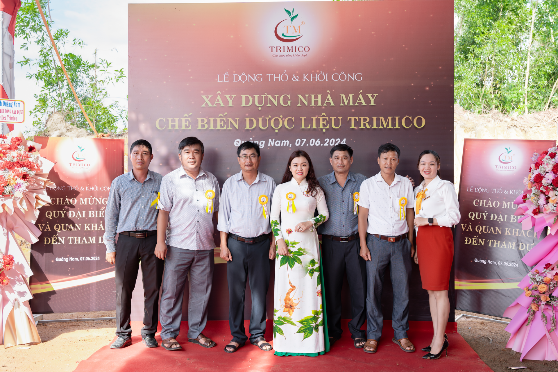 Hình ảnh check in tại buổi lễ