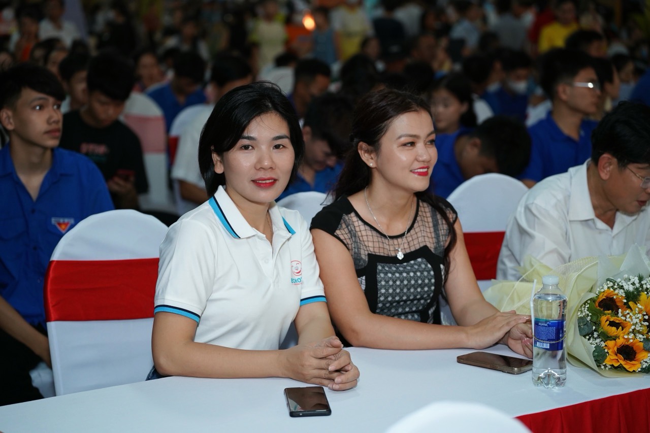 Giám đốc Luyện trong buổi khai mạc Techtest tối ngày 6/6