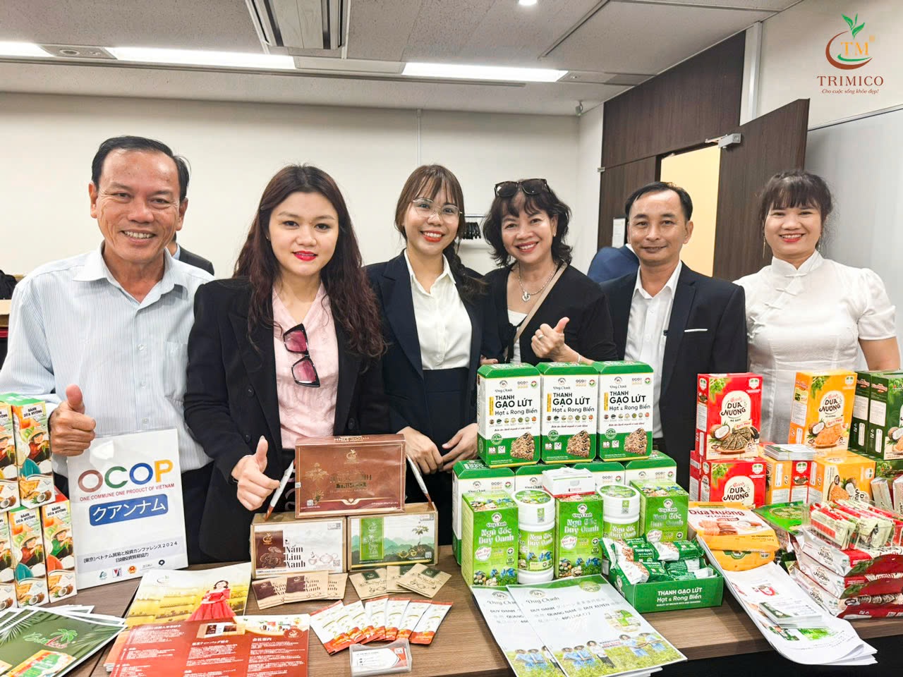 Một số sản phẩm của TRIMICO tại hội nghị
