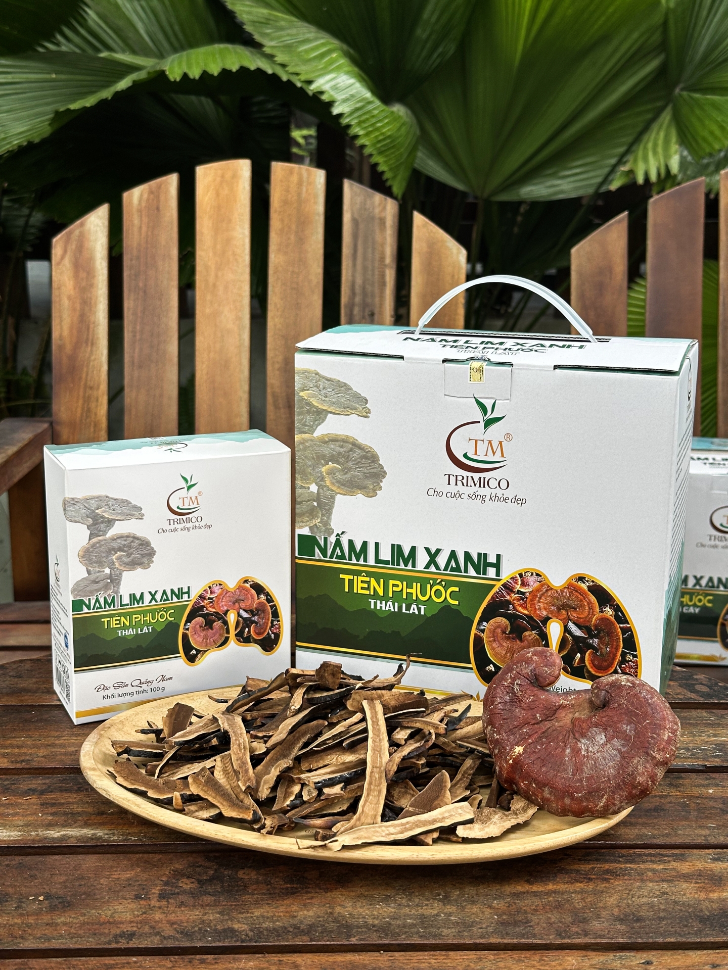 Cách sử dụng nấm Lim Xanh khô đúng - nấm lim xanh trimico