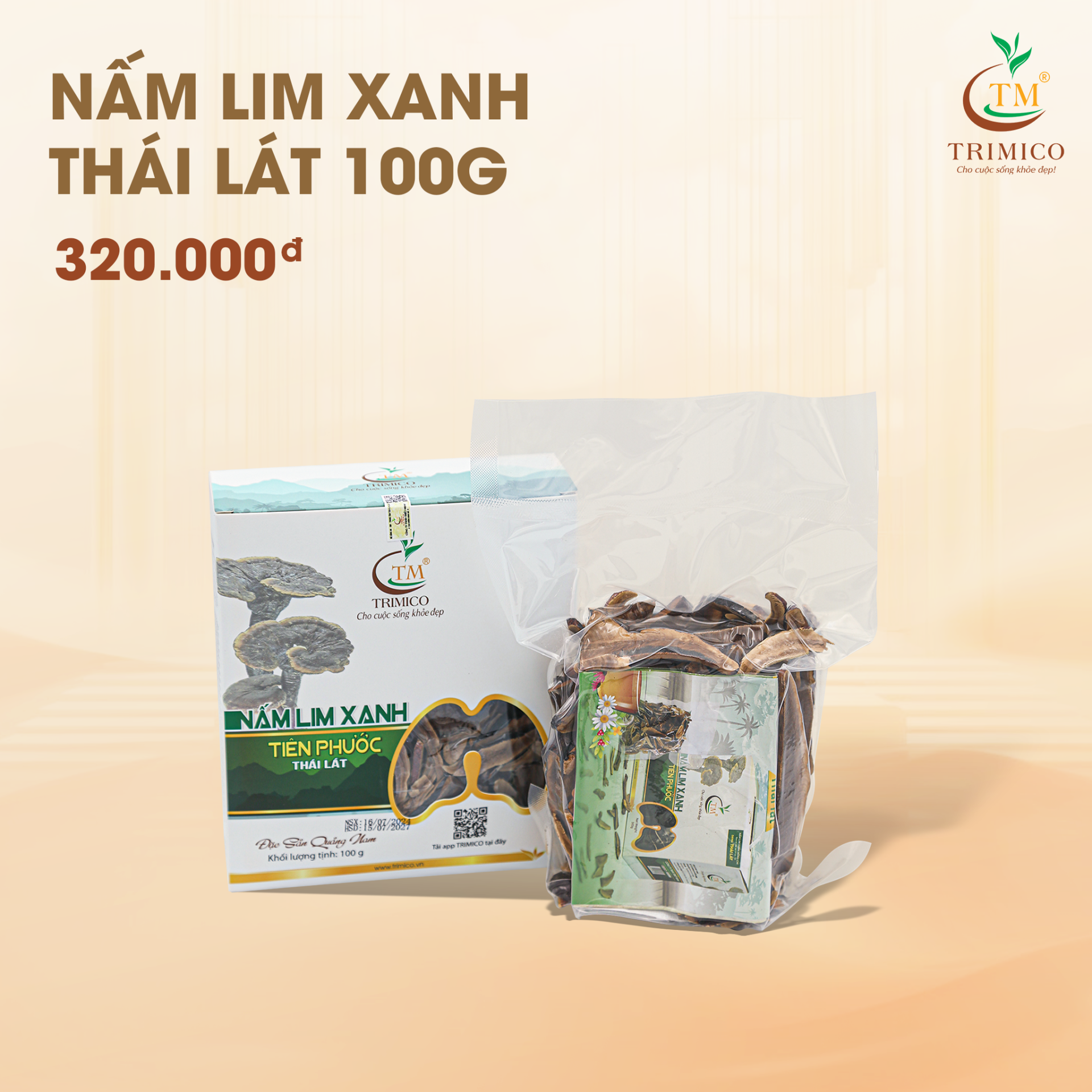 nấm lim xanh TRIMICO