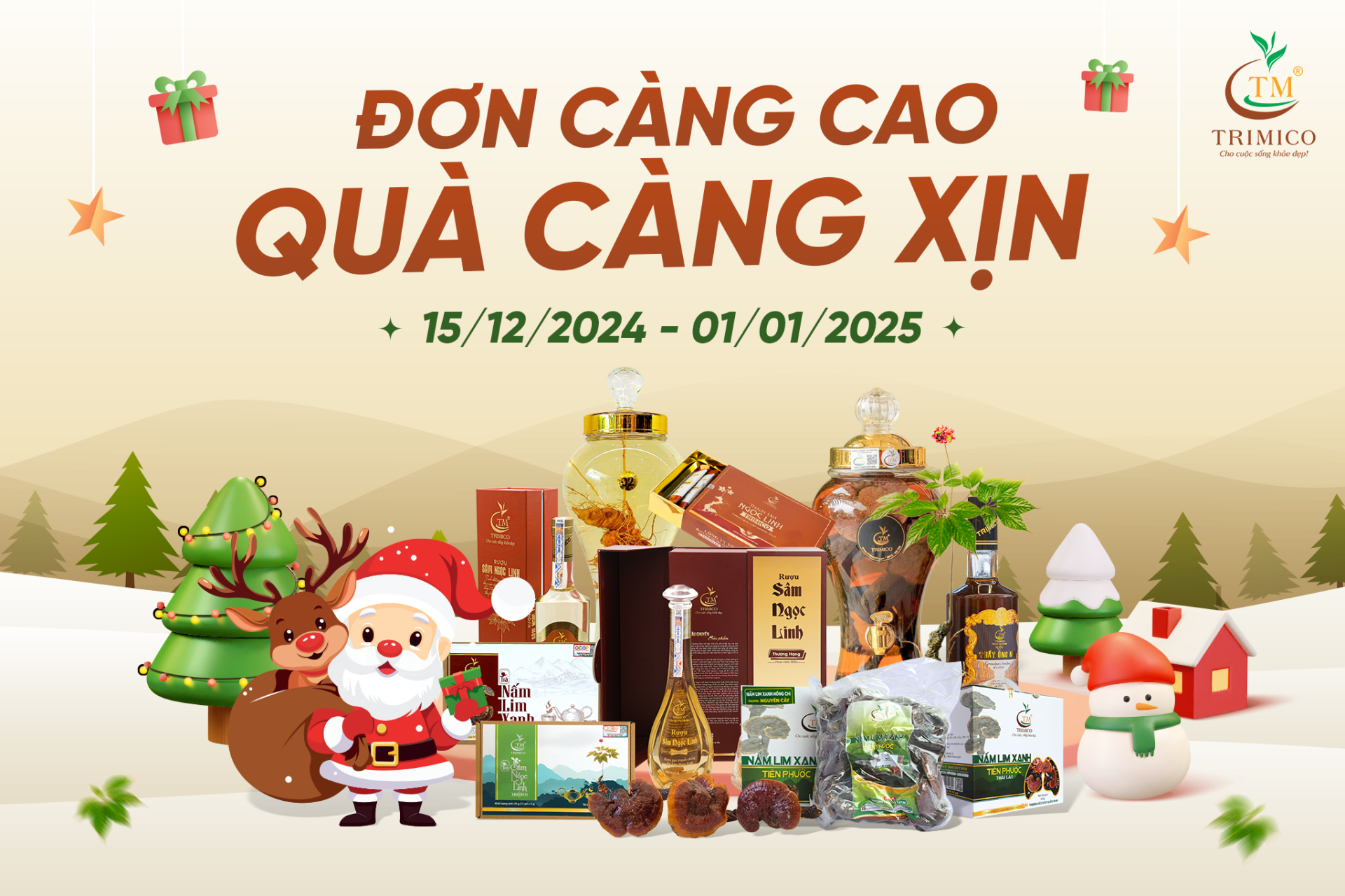 TRIMICO khuyến mãi