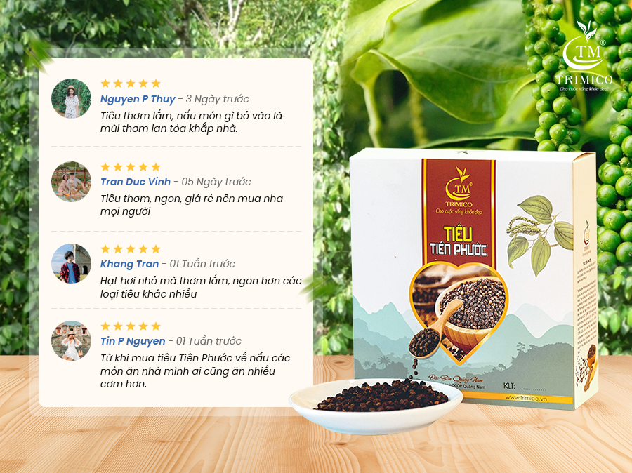 Review về tiêu Tiên Phước