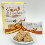 Sangoli Crackers - Bánh Mầm Gạo Lứt Sâm Ngọc Linh