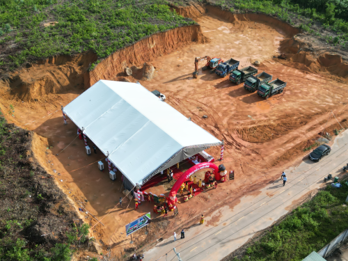 Lễ Động Thổ Và Khởi Công Xây Dựng Nhà Máy Chế Biến Dược Liệu